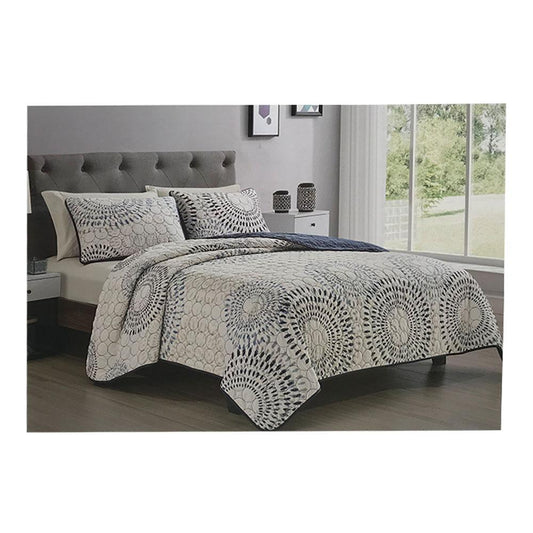Sobrecama Be Artistic Wenda Estampado 6 Piezas - Full