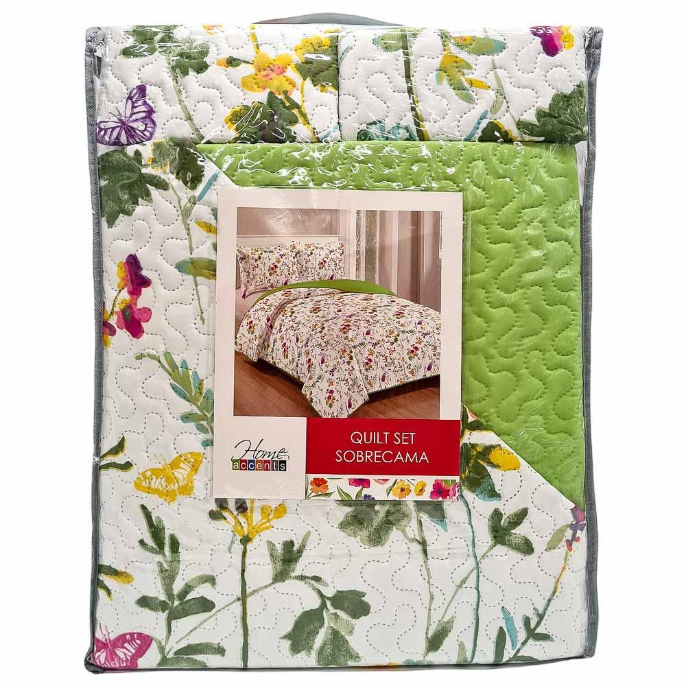 Sobrecama Home Accents Estampado - King