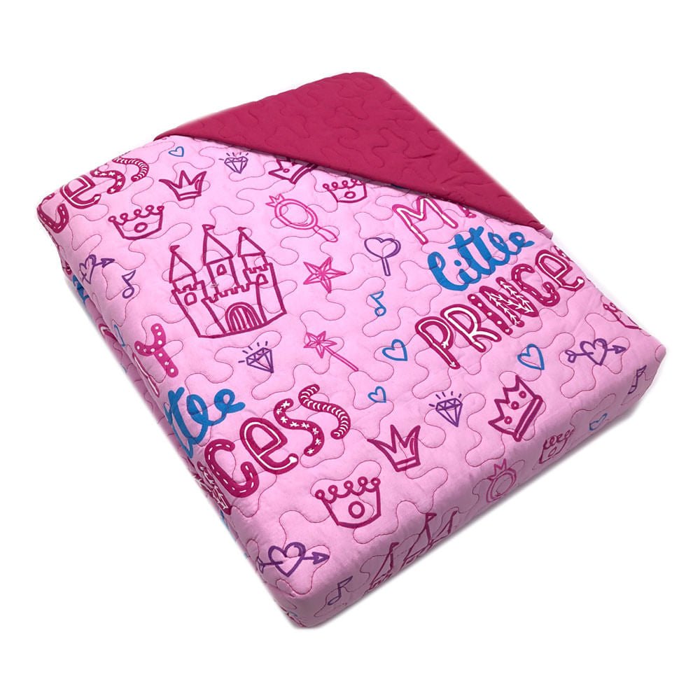 Sobrecama Home Accents Little Princess 2 Piezas - TWIN