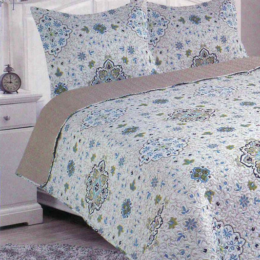 Sobrecama Home Accents Set de 3 Piezas - FULL