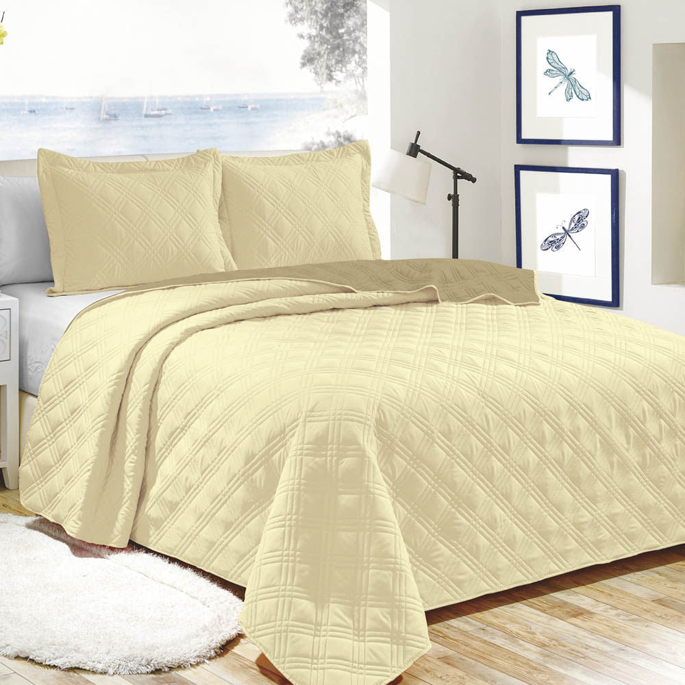 Sobrecama Home Accents Set de 3 Piezas - FULL
