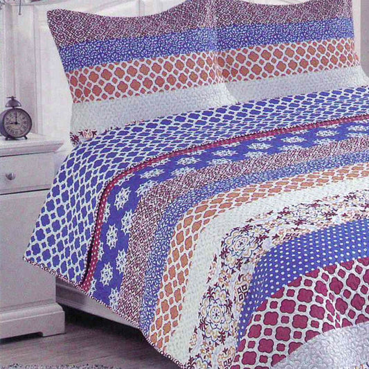 Sobrecama Home Accents Set de 3 Piezas - QUEEN
