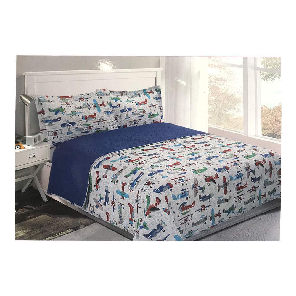 Sobrecama Home Accents Sky Blast Estampado - Full