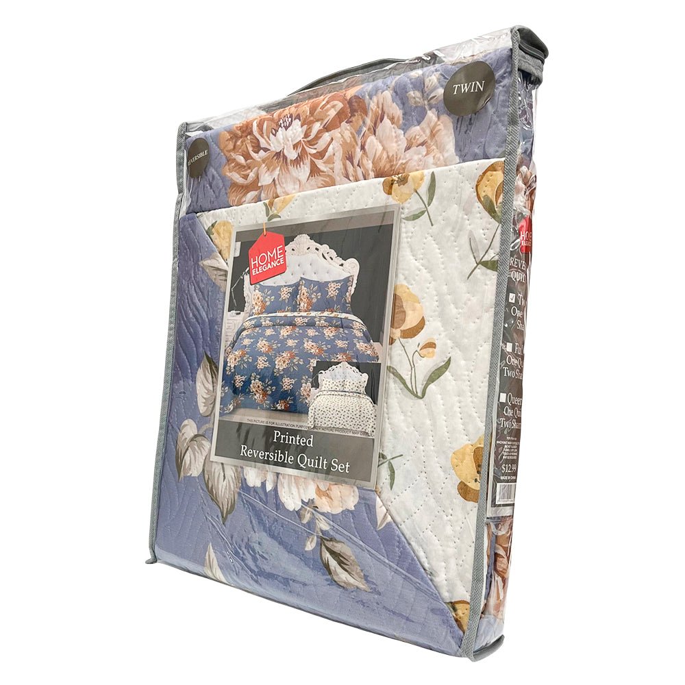 Sobrecama Home Elegance Twin - Estampado 2 Pzas - Reversible / Surtido - Home Elegance - Titan.com.pa - 2100000118670