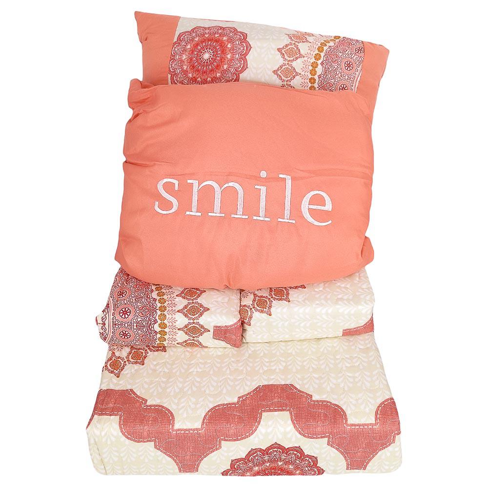 Sobrecama Luxury Martina Estampada de 5 Piezas - King
