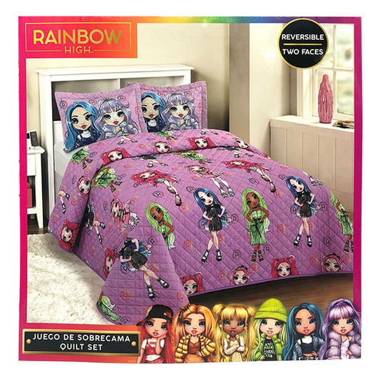 Sobrecama Mga Rainbow High Infantil - Twin