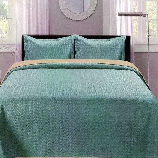 Sobrecama Reversible Home Accents Set de 2 Piezas - TWIN