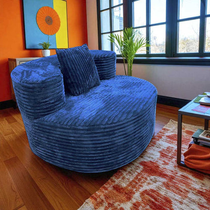 Sofá 1 Puesto Azul Marino Elements Furniture - Elements Furniture - Titan.com.pa - 2100001645618