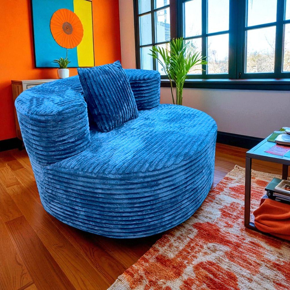 Sofá 1 Puesto Dark Blue Elements Furniture - Elements Furniture - Titan.com.pa - 2100001645618