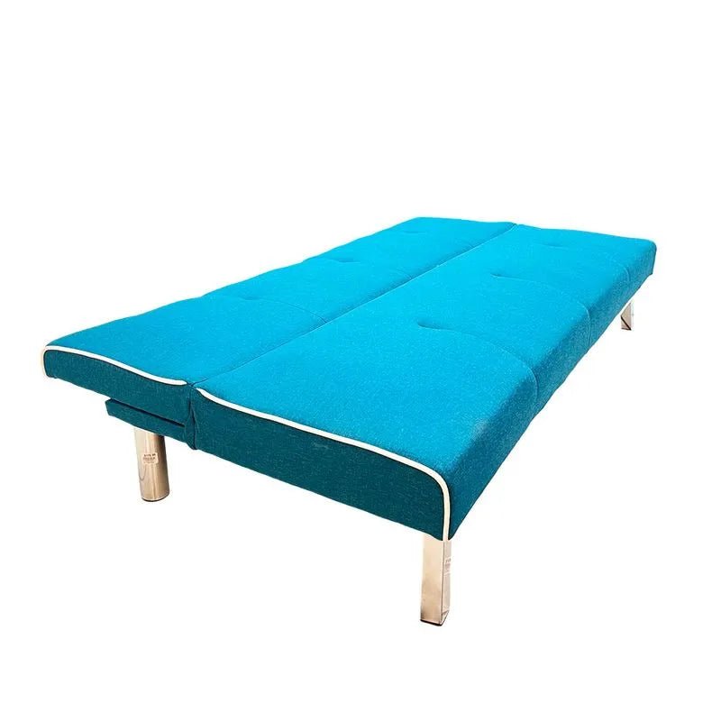 Sofacama Elements Furniture De Tela / Patas De Metal - Azul - Elements Furniture - Titan.com.pa - 2100000304301