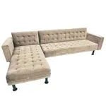 Sofacama Elements FurnitureTipo L - Patas De Metal - Beige - Elements Furniture - Titan.com.pa - 2150109512725
