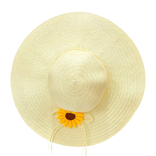 Sombrero de Playa Catanni Para Dama / Ala Corta 10 cm / Con Girasol / Surtido - Cattani - Titan.com.pa - 7453089263294