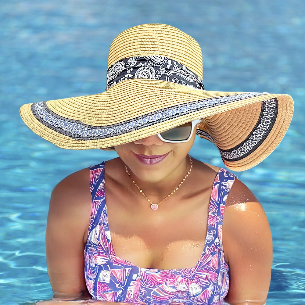 Sombrero de Playa Cattani Para Dama / Ala Ancha / Lazo - Cattani - Titan.com.pa - 7453089258399