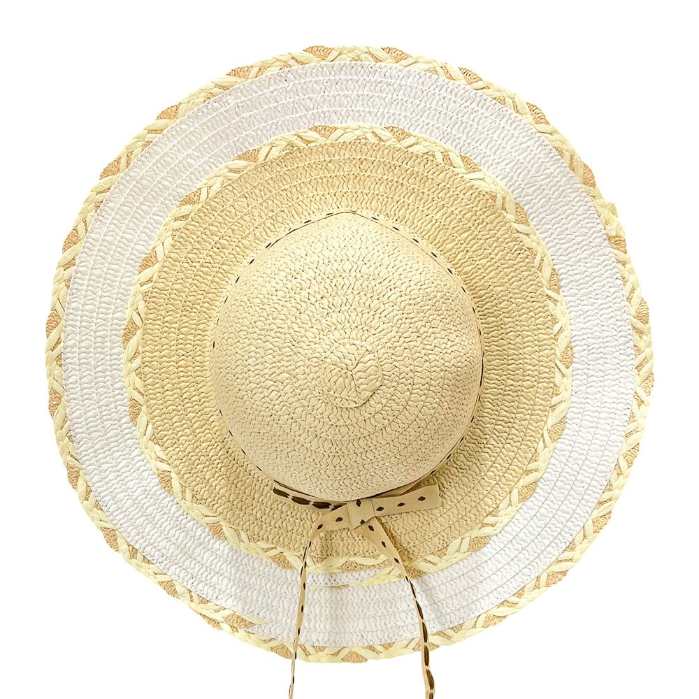 Sombrero de Playa Cattani Para Dama / Ala Corta 11cm / Con Lazo / Surtido - Cattani - Titan.com.pa - 7453089265489
