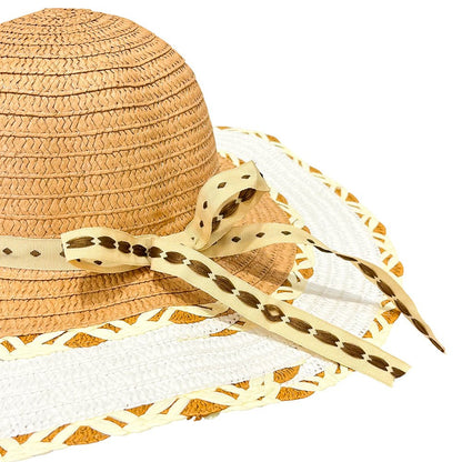 Sombrero de Playa Cattani Para Dama / Ala Corta 11cm / Con Lazo / Surtido - Cattani - Titan.com.pa - 7453089265489