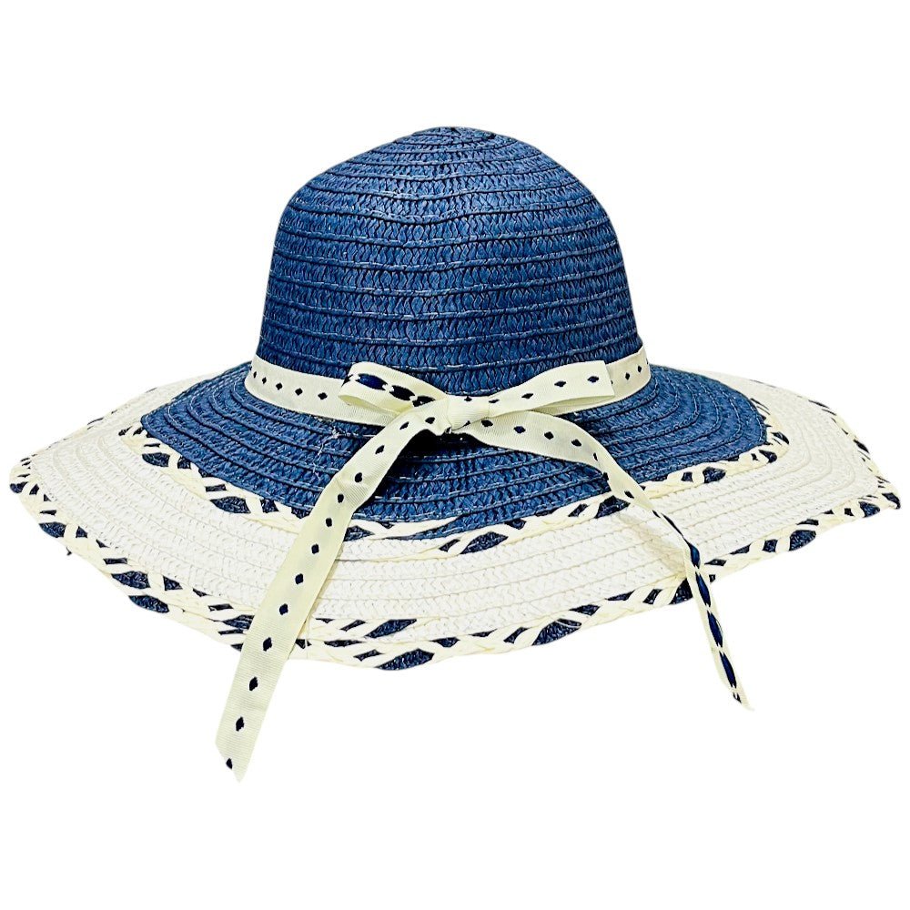 Sombrero de Playa Cattani Para Dama / Ala Corta 11cm / Con Lazo / Surtido - Cattani - Titan.com.pa - 7453089265489