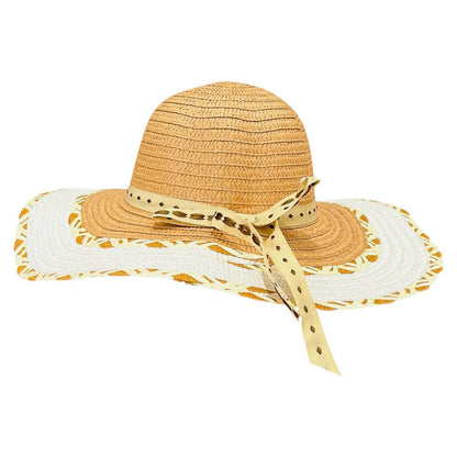 Sombrero de Playa Cattani Para Dama / Ala Corta 11cm / Con Lazo / Surtido - Cattani - Titan.com.pa - 7453089265489