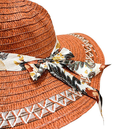 Sombrero de Playa Cattani Para Dama / Ala Corta 12 cm / Con Lazo / Surtido - Cattani - Titan.com.pa - 7453089264932