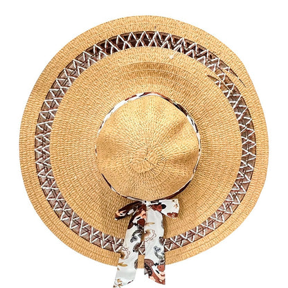 Sombrero de Playa Cattani Para Dama / Ala Corta 12 cm / Con Lazo / Surtido - Cattani - Titan.com.pa - 7453089264932