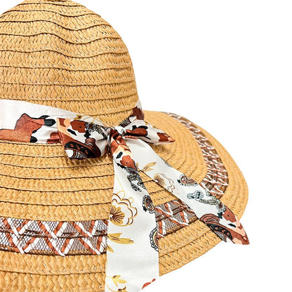 Sombrero de Playa Cattani Para Dama / Ala Corta 12 cm / Con Lazo / Surtido - Cattani - Titan.com.pa - 7453089264932