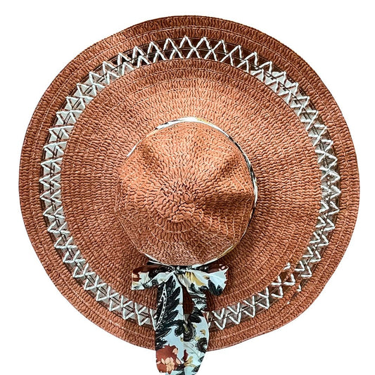 Sombrero de Playa Cattani Para Dama / Ala Corta 12 cm / Con Lazo / Surtido - Cattani - Titan.com.pa - 7453089264932