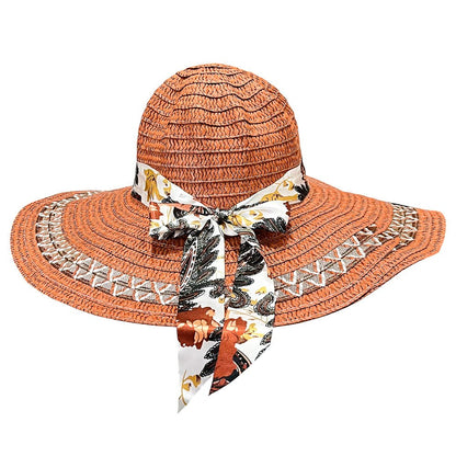 Sombrero de Playa Cattani Para Dama / Ala Corta 12 cm / Con Lazo / Surtido - Cattani - Titan.com.pa - 7453089264932