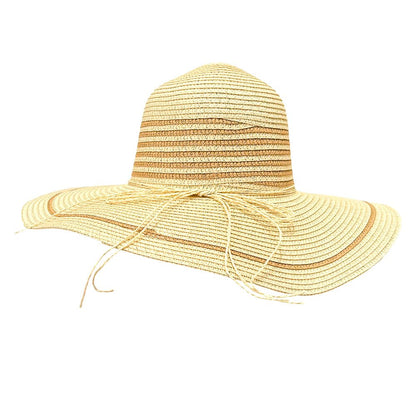 Sombrero de Playa Divine Para Dama / Ala Ancha 11 cm / Con Lazo / Surtido - Divine - Titan.com.pa - 2100001293789