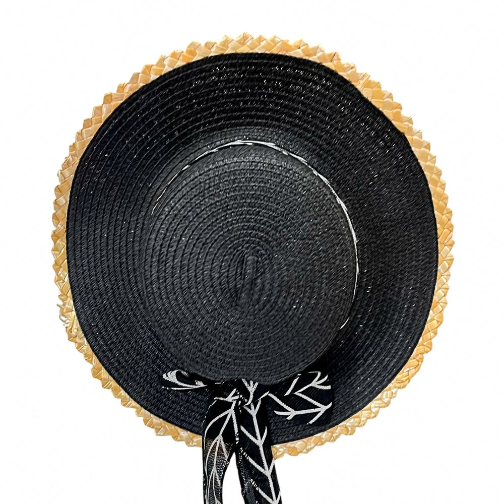 Sombrero de Playa Divine Para Dama / Ala Corta 8 cm / Con Lazo / Surtido - Divine - Titan.com.pa - 2100001562236