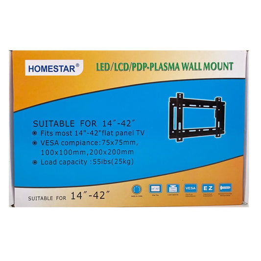 Soporte de Pared Homestar Para Televisor de 14" a 42"