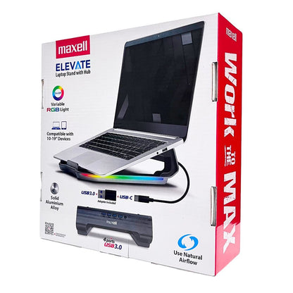 Soporte Para Laptop Maxell / Con Luces / 4 Puertos USB - Maxell - Titan.com.pa - 025215504518