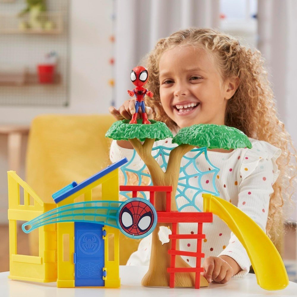 Spidey and His Amazing Friends - Spidey Scene Playset - Spidey An Amazing Friend - Titan.com.pa - 5010996197610