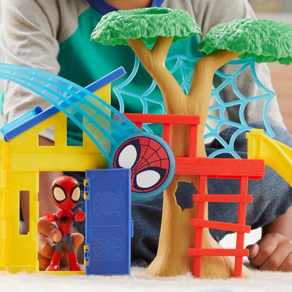 Spidey and His Amazing Friends - Spidey Scene Playset - Spidey An Amazing Friend - Titan.com.pa - 5010996197610