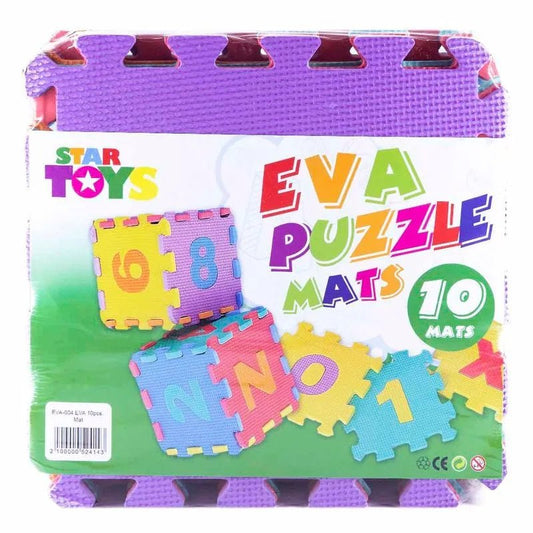 Star Toys Alfombra Rompecabezas De Foamy Numeros 10 Piezas - Star Toys - Titan.com.pa - 2100000524143
