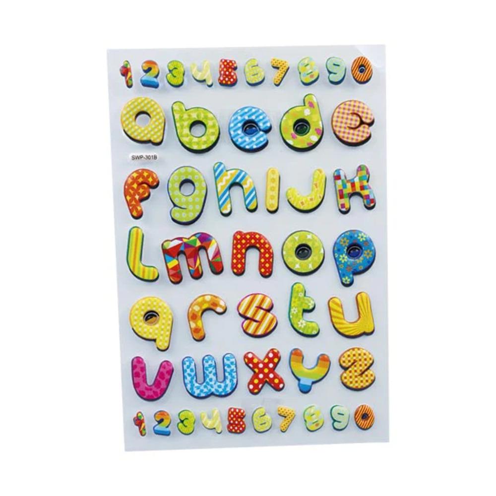 Sticker Adhesivo Merletto Abecedario - Surtido