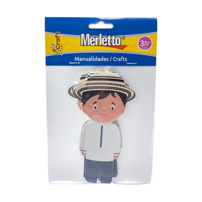 Sticker De Foami Merletto Panamá 3 Piezas/Surtido - Merletto - Titan.com.pa - 7450209003310