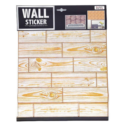Sticker Para Pared Home Elegance Efecto Madera 30 cm x 30 cm