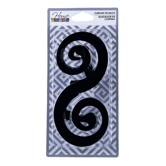 Sujetador De Cortina Home Accents Metal - Gris