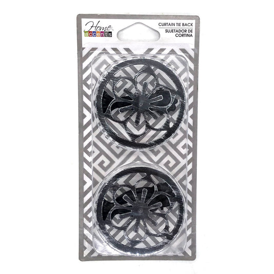 Sujetador De Cortina Home Accents - Negro