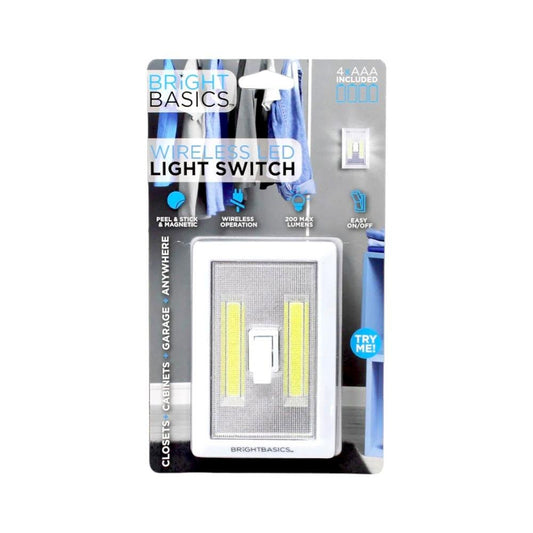 Switch Con Luz Led White