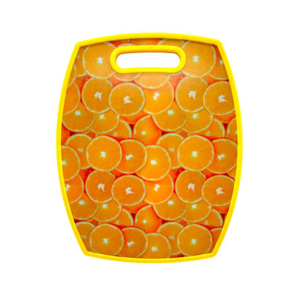 Tabla de Picar Plástica Kole 15"x 12" Con Diseño de Limón - Kole - Titan.com.pa - 810094750862