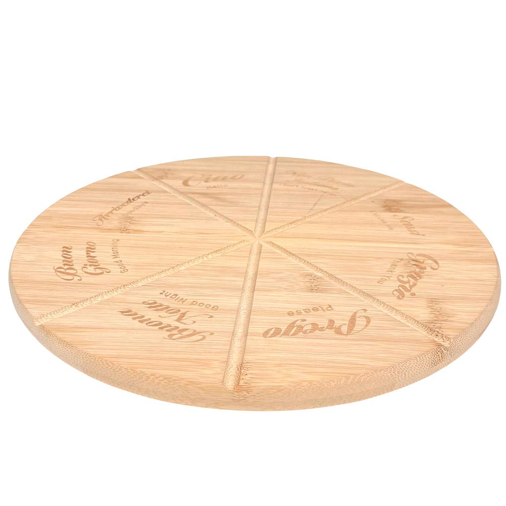 Tabla para Pizza Anchor de Bambú Redonda 12" - Anchor - Titan.com.pa - 810094753887