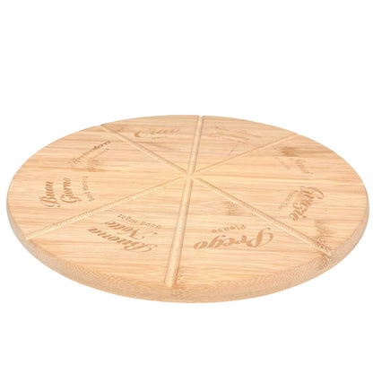 Tabla para Pizza Anchor de Bambú Redonda 12" - Anchor - Titan.com.pa - 810094753887