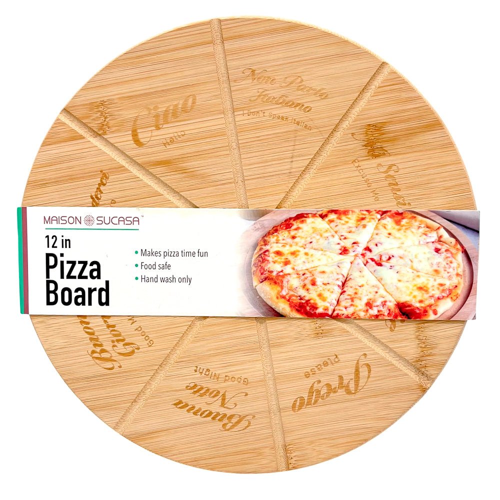 Tabla para Pizza Anchor de Bambú Redonda 12" - Anchor - Titan.com.pa - 810094753887