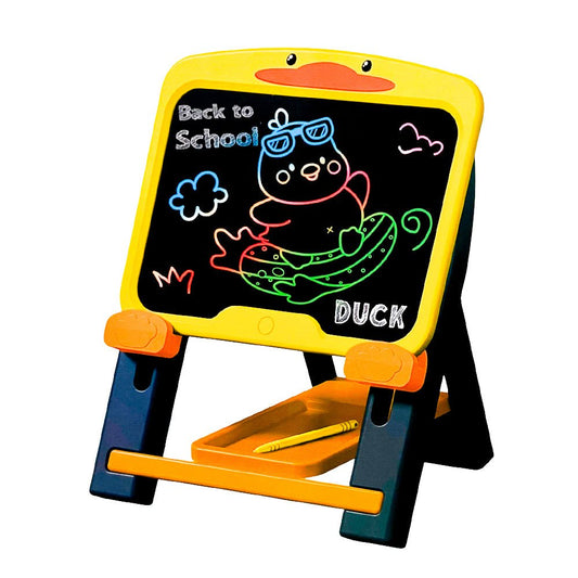 Tablero Infantil Star Toys Con Soporte Amarillo - 39.5 x 30 x 32.5 cm