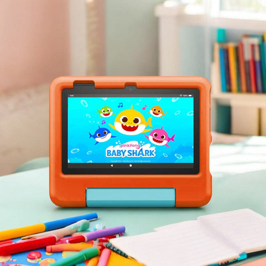 Tablet Amazon Fire 7" Infantil / 32Gb / Naranjada - Amazon - Titan.com.pa - 840080534244