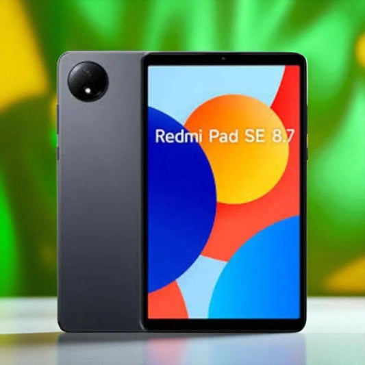 Redmi Pad SE 8.7" LTE disponible en Titan Panamá. Tablet Xiaomi con Helio G85, pantalla 90Hz, sonido Dolby Atmos y batería de 6650mAh. Ideal para todo uso.