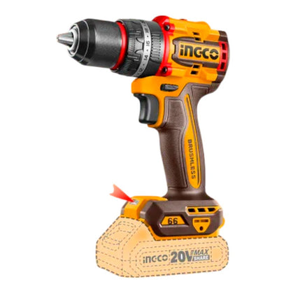 Taladro Ingco incluye 2 Cargador / 2 Baterias/ y caja orgnanizador - Ingco - Titan.com.pa - 6942141802768