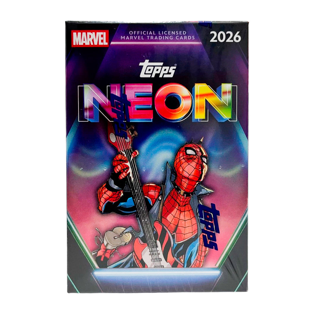 Caja Value Box SE 2026 Topps Marvel Neon FGC006816