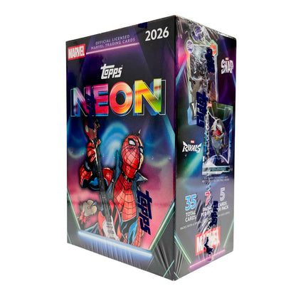 Caja Value Box SE 2026 Topps Marvel Neon FGC006816