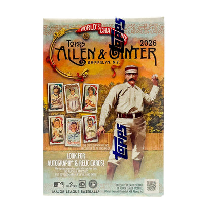 Caja Value Box 2026 Allen & Ginter Baseball FGC006643